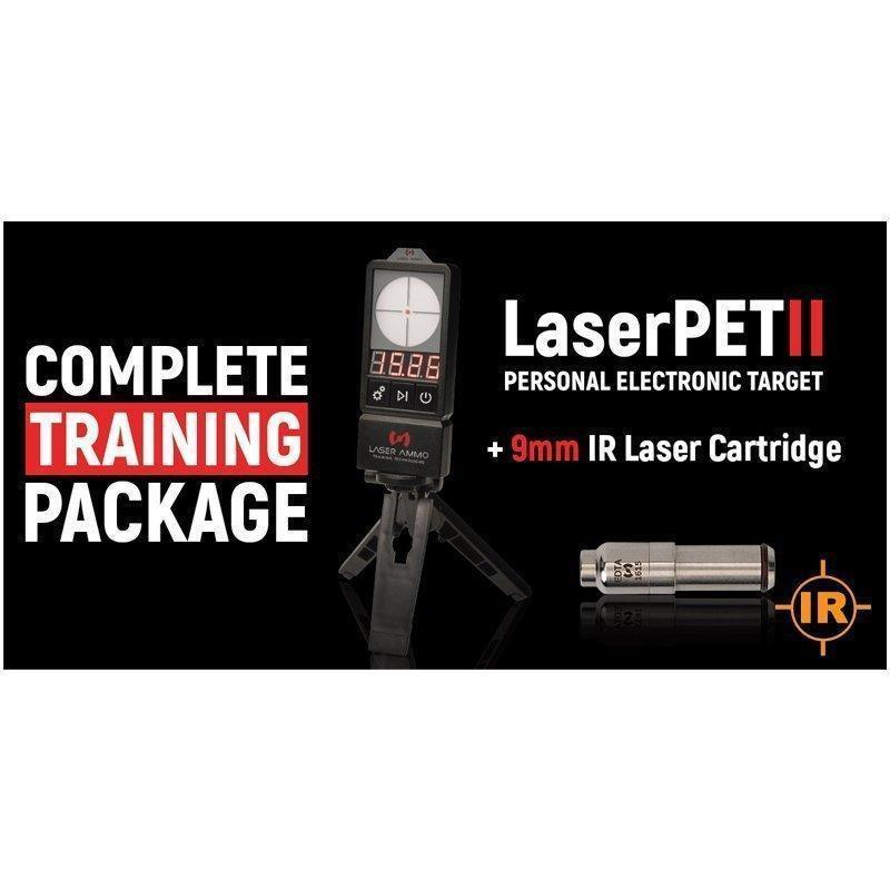 LaserPET II + SureStrike™ 9mm (9x19) Patrone - IR-Laser