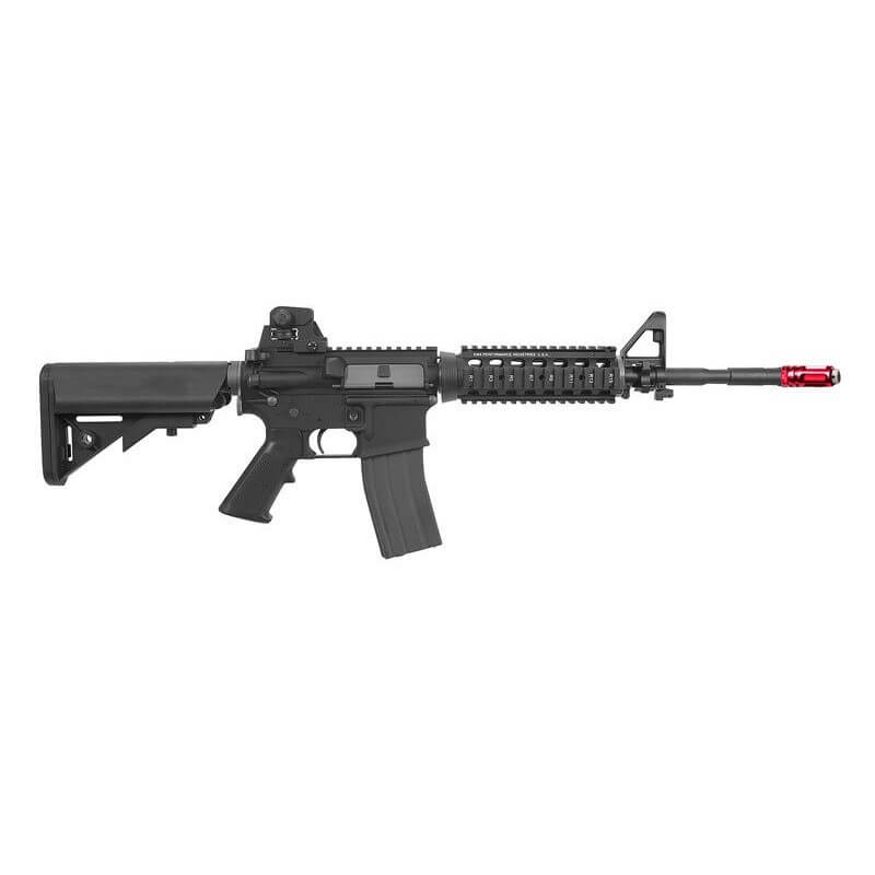 Trainingsgewehr mit Blowback | AR15 | Green Gas | roter Laser