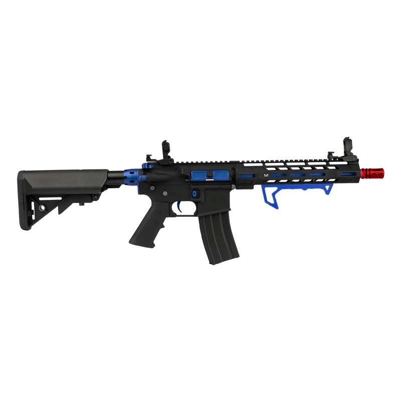 Trainingsgewehr mit Blowback | M4 Hornet | roter Laser - Farbe: BLAU