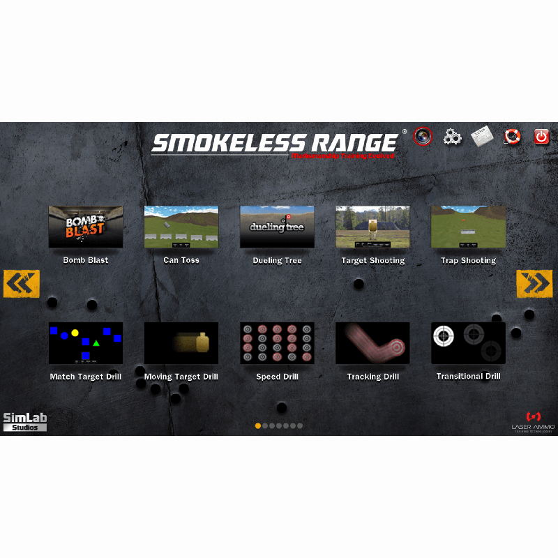 Smokeless Range® 2.0 Heimsimulator mit Kamera