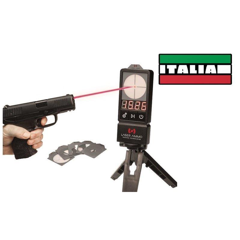 LaserPET II + SureStrike italienische 9mm (9x21) Patrone - roter Laser